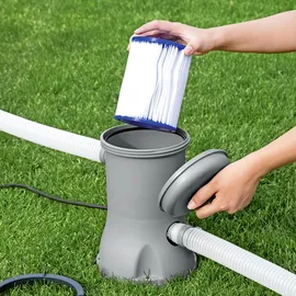 BESTWAY Filterkartusche Blau/Weiß