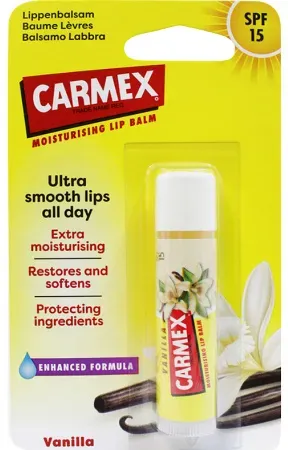 Carmex Lippenbalsam SPF15 Vanilla Stick 4,25g