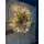 Hellum LED-Lichterkette Metallkranz 45 cm warmweiß