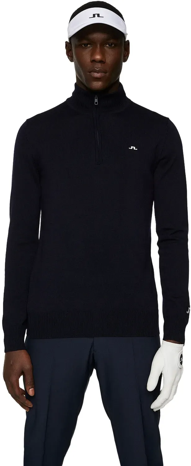 J. LINDEBERG Pullover Kian Zipped, navy