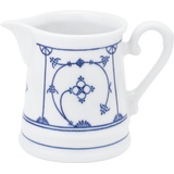 KAHLA 411003A75056H Blau Saks Milchkännchen 0,25 l | Sahnegießer mit Strohmuster aus Porzellan