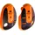 PELTOR Abdeckungen für WS ALERT Headsets orange 2 St.