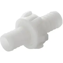 PRO PLUS Schlauchkupplung 25 mm weiß