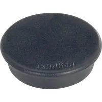 Franken Haftmagnet Magnete schwarz, Kunststoff Ø 2,4 x 0,63 cm, 10 St.
