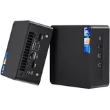 Intel NUC 12 Pro Wall Street Canyon NUC12WSHi5 Mini-PC: Intel Core i5-1240P 12th Gen, 12 Kerne, 12 MB Intel Smart Cache, bis zu 4,4 GHz Turbo, 28 W Iris Xe-Grafik, 16 GB RAM, 512 GB SSD, Win 11 Pro.