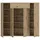 Kombikommode 139,3 x 120,7 x 34,1 cm Beige