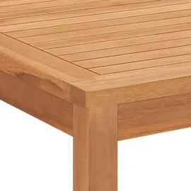 vidaXL Garten-Esstisch Beistelltisch 160 x 80 x 77 cm Braun