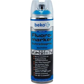Beko TecLine Fluoromarker Schreibspray Leuchtblau 0,5 l