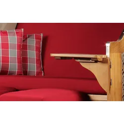 Mr. Deko Strandkorb Komplettset - bene living - Schleswig Pinie - PE mokka - Modell 564