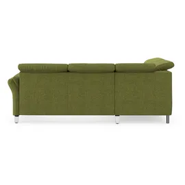 sit&more Eckcouch Federkern 3-Sitzer Grün