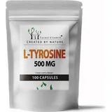 Forest Vitamin L-Tyrosin Aminosäure Konzentration Gedächtnis 500mg 100 Kapseln