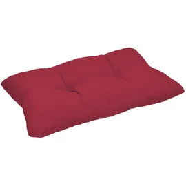 Beautissu Loungekissen Xluna 60 x 40 cm Rot