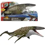 Mattel Jurassic World Rebirth Feature Mosasaurus 22 cm - Grün/Grau