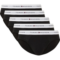 Tommy Hilfiger 5P Brief Unterhosen Herren, 0SJ BLACK, L