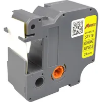 Ampertec Label Band kompatibel zu Dymo D1 53718 schwarz