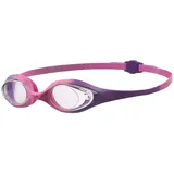 Arena Schwimmbrille Spider - Violet-Clear-Pink