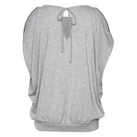 LASCANA Strandshirt Damen grau-meliert Gr.52/54