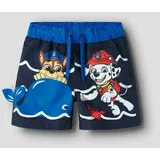NAME IT NMMMIKI PAW LONG SWIMSHORTS Blau 122