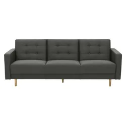 Max Winzer Einzelsofa  Jasmin , schwarz , Maße (cm): B: 224 H: 81