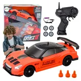 LeanToys RC-Auto Sportwagen 1:24 CH RTR Orange/Schwarz