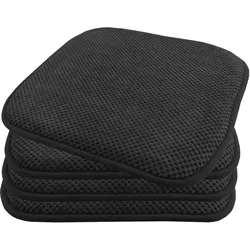 Komfortable & praktische Gel-Kissen 40x40 - Stuhlkissen mit modernem Memory-Schaumstoff - gepolsterte Sitzkissen Out- und Indoor Gartenkissen  Stuhlauflage rutschfest