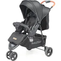 BabyTrold Easy Go Buggy Schwarz, verstellbar, bis 22 kg,
