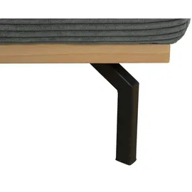 Max Winzer Ecksofa Emmi 280 x 92 x 0 cm Schwarz