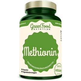 GreenFood Nutrition Methionin 90 Kapseln