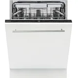 Daewoo Geschirrspüler, Schwarz, Kunststoff, Metall, 59.8x82x57 cm, Restzeitanzeige, Startzeitvorwahl, AquaStop, Halbe Beladung, Besteckschublade, Besteckkorb, geeignet für Hocheinbau, höhenverstellbare Füße, Küchen, Küchenelektrogeräte, Geschirrspüler