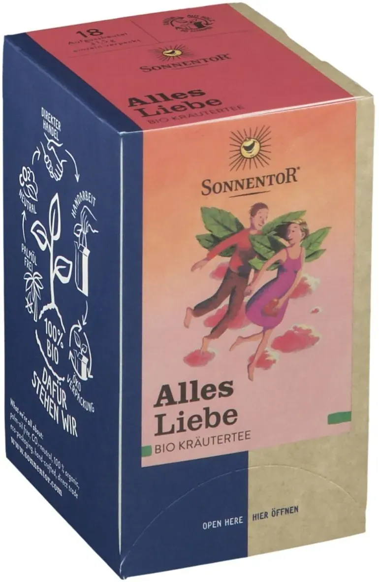 SonnentoR® Alles Liebe Kräutertee Filterbeutel 18 St 18 St Filterbeutel