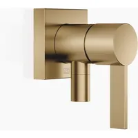 Dornbracht UP-Einhandbatterie mit Abdeckplatte, mit integriertem Brauseanschluss, 36046970-39, Farbe: