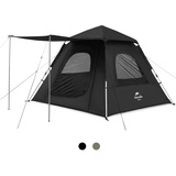 Naturehike Pop Up Zelt |Automatische 3 Personen Familienzelt Zelte| Schnelle Montage Wasserdicht & Windfest | Ideal als Camping, Festival & Reise Zelt | Ultraleicht & Robust