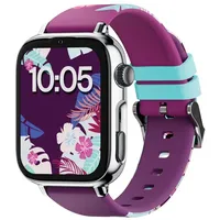 SaveFamily SaveWatch Plus 2 GPS+Cellular 49,8 mm Silber Silikonarmband Maui
