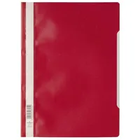 Durable 10 DURABLE Schnellhefter Kunststoff rot DIN A4