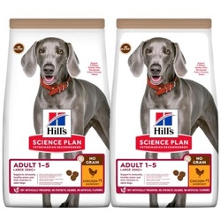 Hill's Science Plan No Grain Adult Large Breed mit Huhn ohne Getreide 2x14 kg