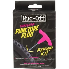Muc-Off Tubeless Puncture Plug Reparaturset Flickzeug pink Einheitsgröße