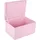 Creative Deco XXL Aufbewahrungsbox 40 x 30 x 24 cm 1-tlg. rosa