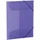 Sammelmappen DIN A4 lila transparent 3 St