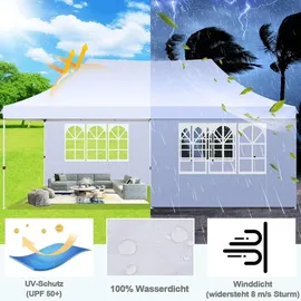 cobizi Faltpavillon 3 x 6 m Wasserdicht