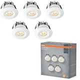 Osram Mini Spot 5er Set 6W Weiß IP44