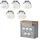 Osram Mini Spot 5er Set 6W Weiß IP44