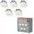 Osram Mini Spot 5er Set 6W Weiß IP44