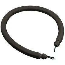SALVIMAR Eptagum S600 Meter Gummi 14.5 Mm - Black - 1.5 m