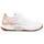 Wilson Hurakn Lite Laufschuhe weiß beige Damen Padel-Schuh, Weiß/Rosa/Gum1a, Gr. 38 2/3