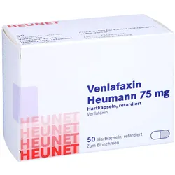 VENLAFAXIN Heumann 75 mg Hartkaps.retard.Heunet 50 St