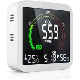 Brandson CO2 Messgerät Weiß