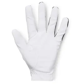 Under Armour Mens Full Finger Gloves Ua Medal Golf Glove, Black, 1349705-001, RSM