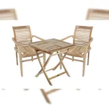 deluke LINNEA Set 3-tlg. Teakbraun