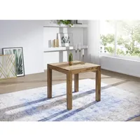 Esstisch MUMBAI Massivholz Sheesham 80 cm Esszimmer-Tisch Holztisch Design