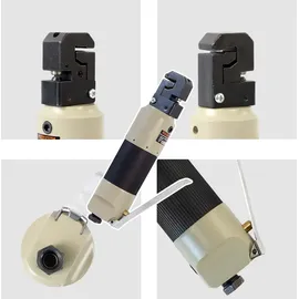 XPOtool Druckluft Kombi Loch- und Absetzzange 5mm Stempel 13mm Absetztiefe